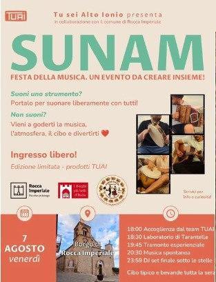 Sunam - Festa della Musica (Inizio ore 18.00)