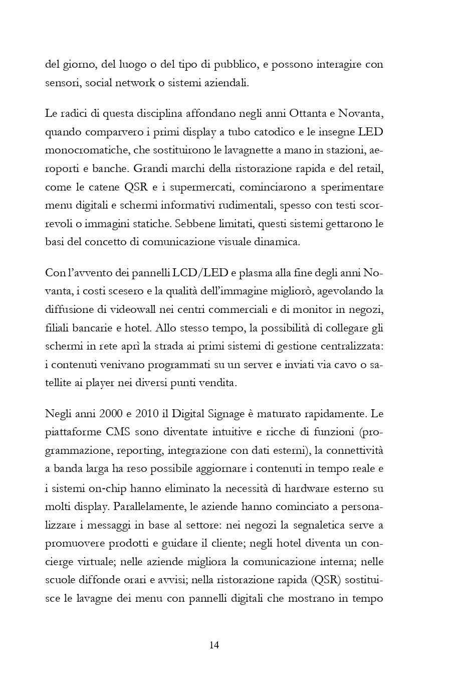 DIGITAL SIGNAGE CHE VENDE