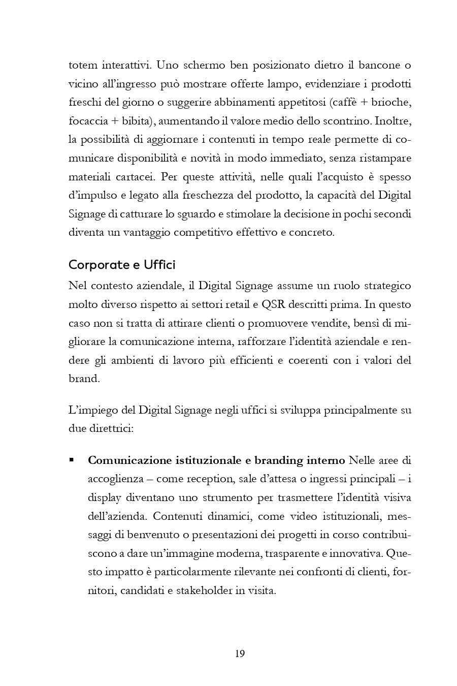 DIGITAL SIGNAGE CHE VENDE