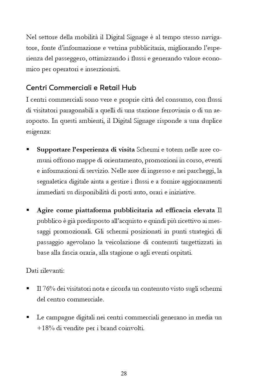 DIGITAL SIGNAGE CHE VENDE