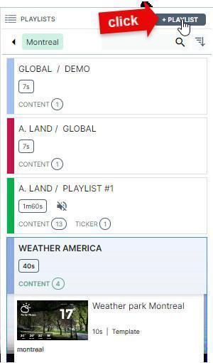 Creare una playlist Creare una playlist