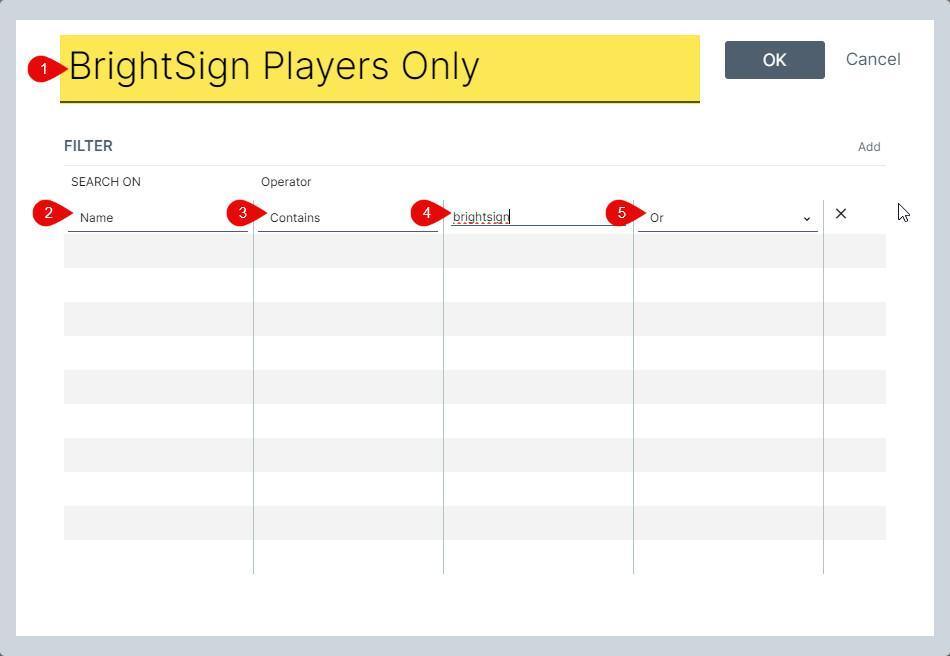 Cercare i player Cercare i player