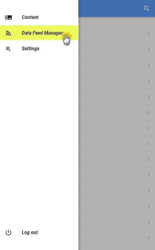Data Feed Manager (QL Mobile) Data Feed Manager (QL Mobile)