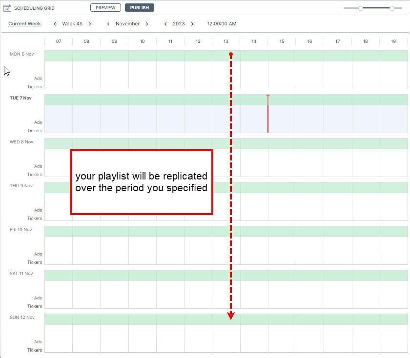 Programmare le playlist – avanzato Programmare le playlist – avanzato