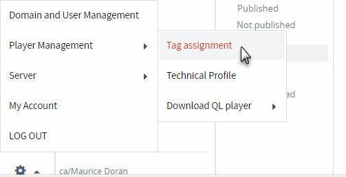 Come assegnare tag ai player Come assegnare tag ai player