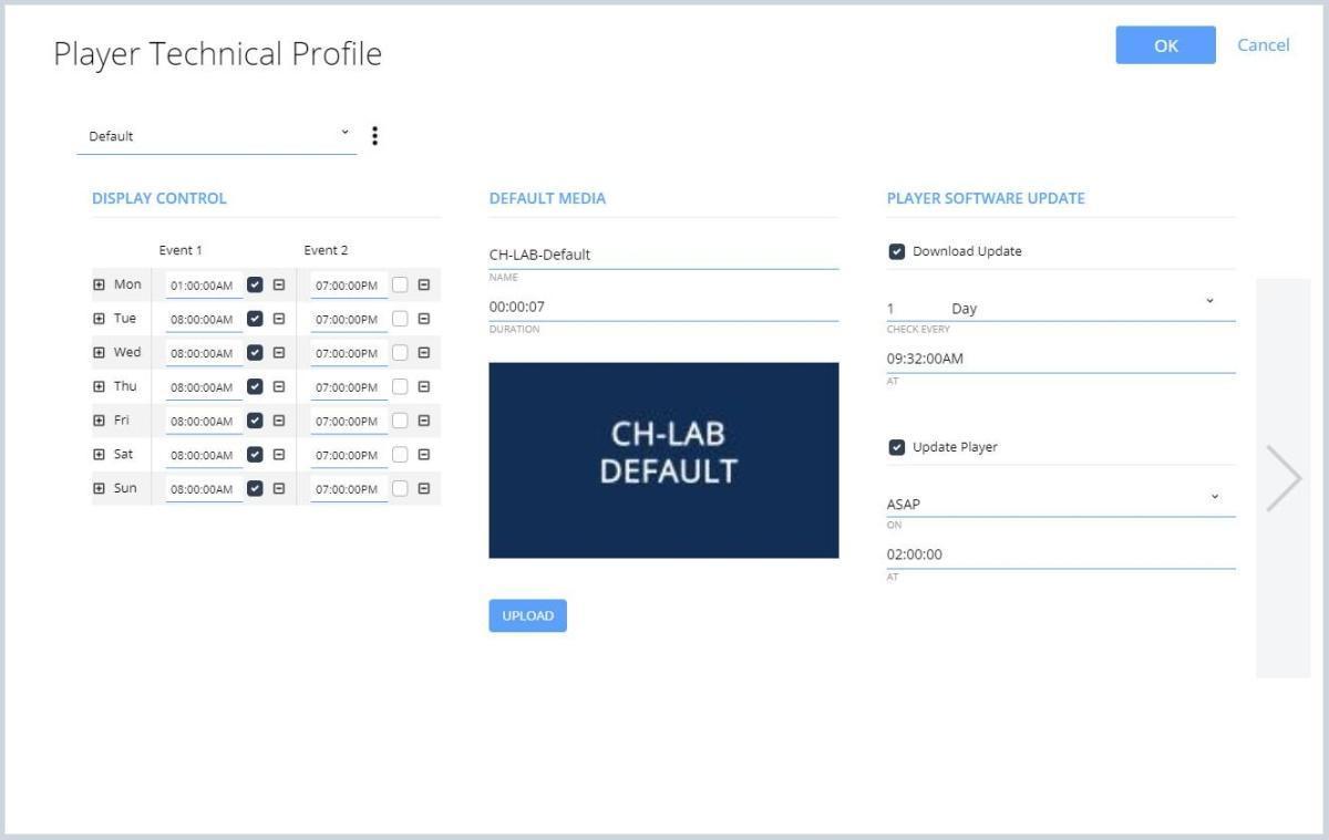 Player Technical Profile di QL On-Premise Player Technical Profile di QL On-Premise