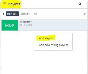 Come creare una nuova playlist Come creare una nuova playlist