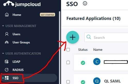 Come configurare l'integrazione SSO con JumpCloud Come configurare l'integrazione SSO con JumpCloud