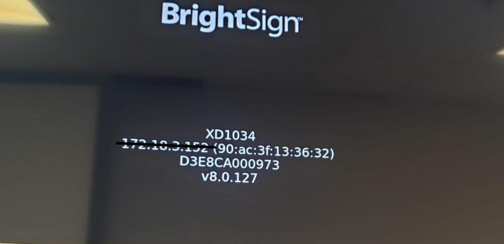 Configurazione del QL Player - Installazione su BrightSign Configurazione del QL Player - Installazione su BrightSign