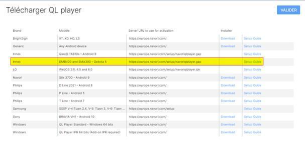 Migrazione da PlugnCast a Navori QL Migrazione da PlugnCast a Navori QL