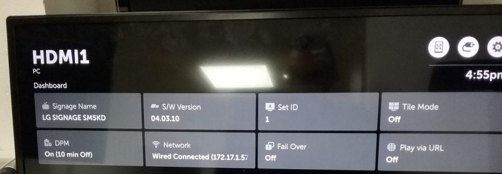 Configurazione del QL Player - LG WebOS Configurazione del QL Player - LG WebOS