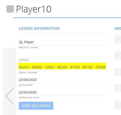 Configurazione del QL Player - Windows (self-hosted e SaaS) Configurazione del QL Player - Windows (self-hosted e SaaS)