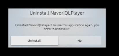 Come passare manualmente a un'altra versione del Navori Player su Samsung Tizen Come passare manualmente a un'altra versione del Navori Player su Samsung Tizen