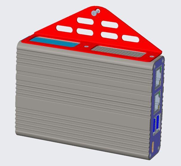 Montare uno Stix 3800 con la staffa inclusa Montare uno Stix 3800 con la staffa inclusa
