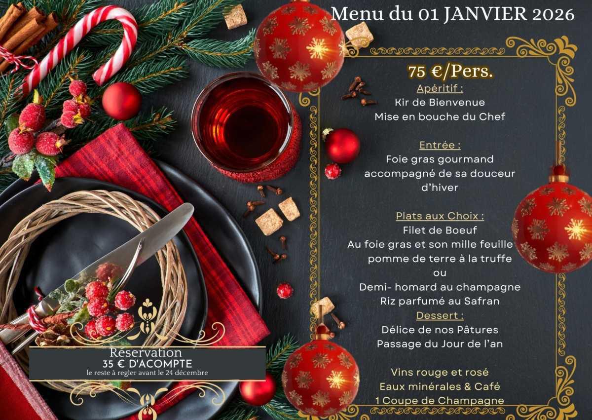 DEJEUNER DANSANT DU 01 JANVIER