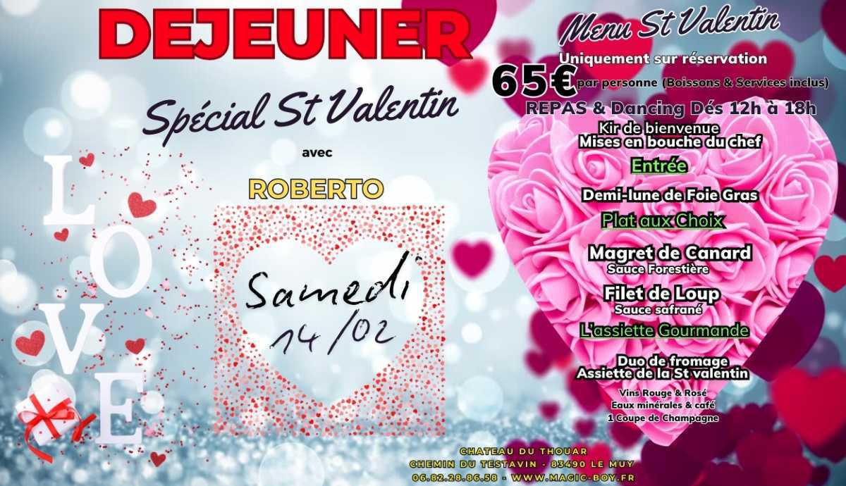 DEJEUNER DE LA ST VALENTIN