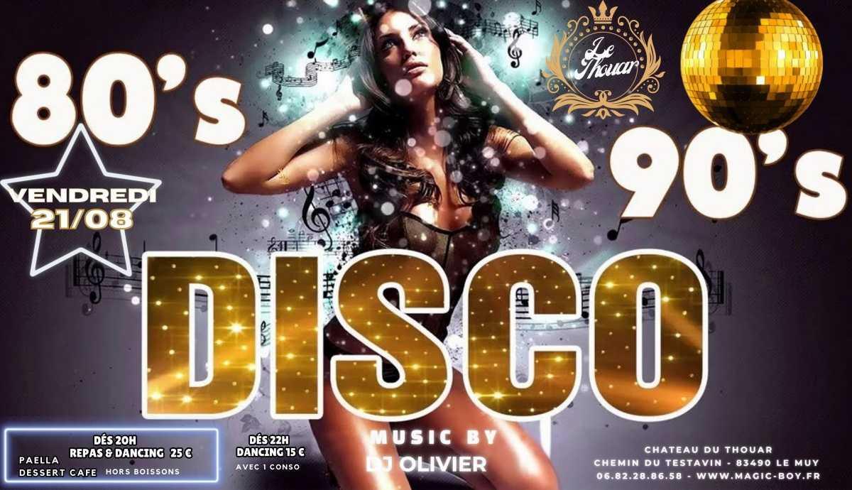SOIREE 80'S 90's à NOS JOURS