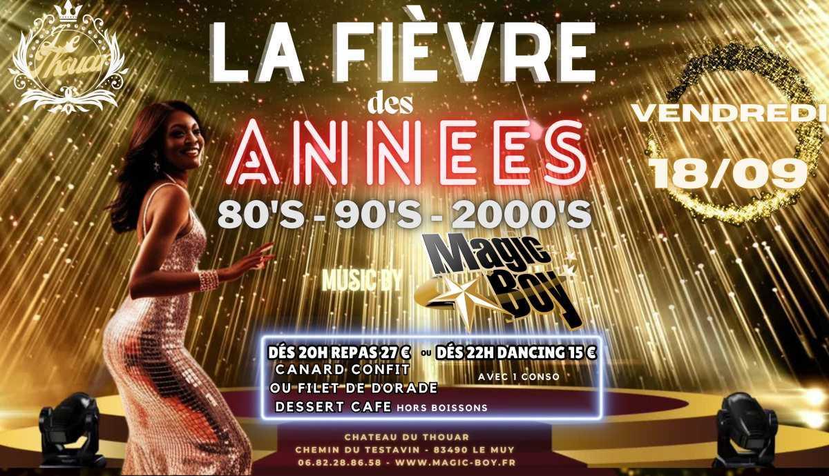 SOIREE 80"S A NOS JOURS