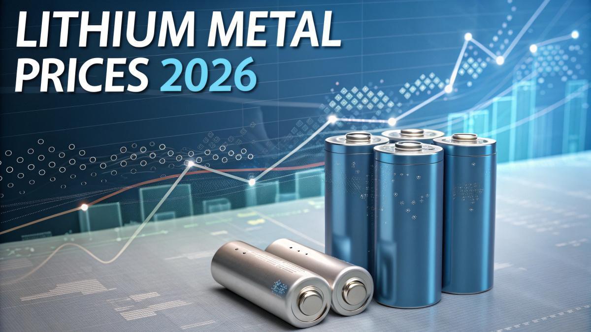 Lithium Metal Prices Trend Analysis with Index and Quarterly Forecast Prices