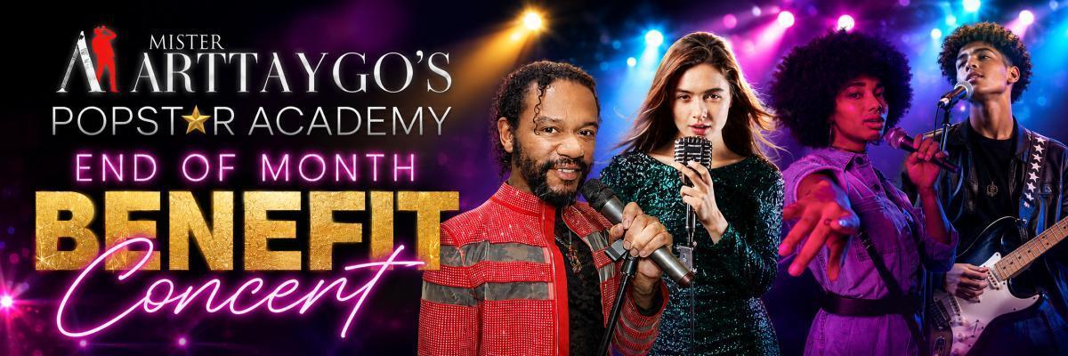 Thank you for supporting this month’s Benefit Concert supporting PopStar Academy! Thank you for supporting this month’s Benefit Concert supporting PopStar Academy!