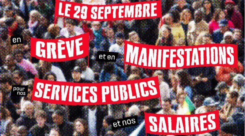 Notre travail crée les richesses: nos salaires doivent augmenter! 