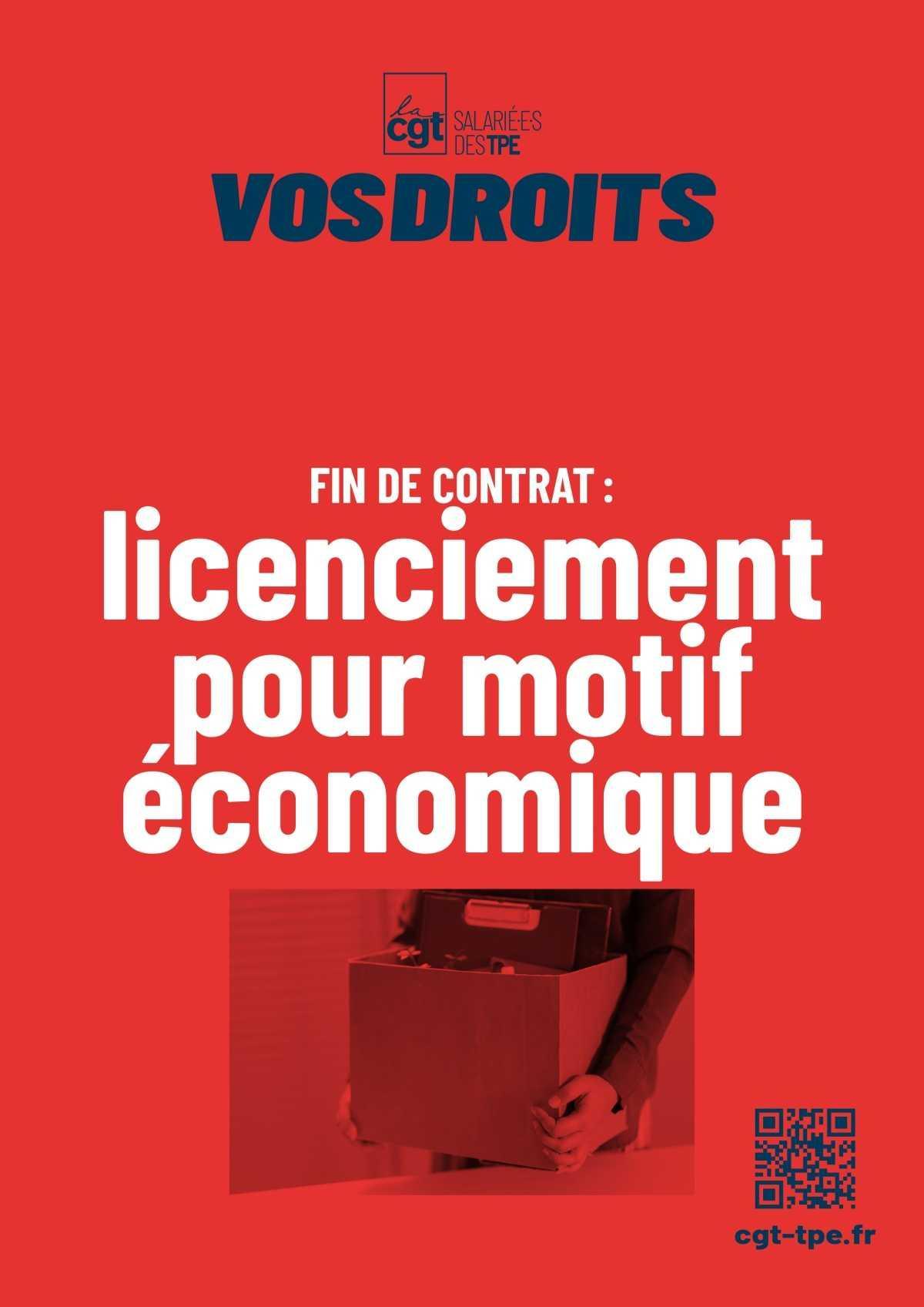 Licenciement pour motif économique