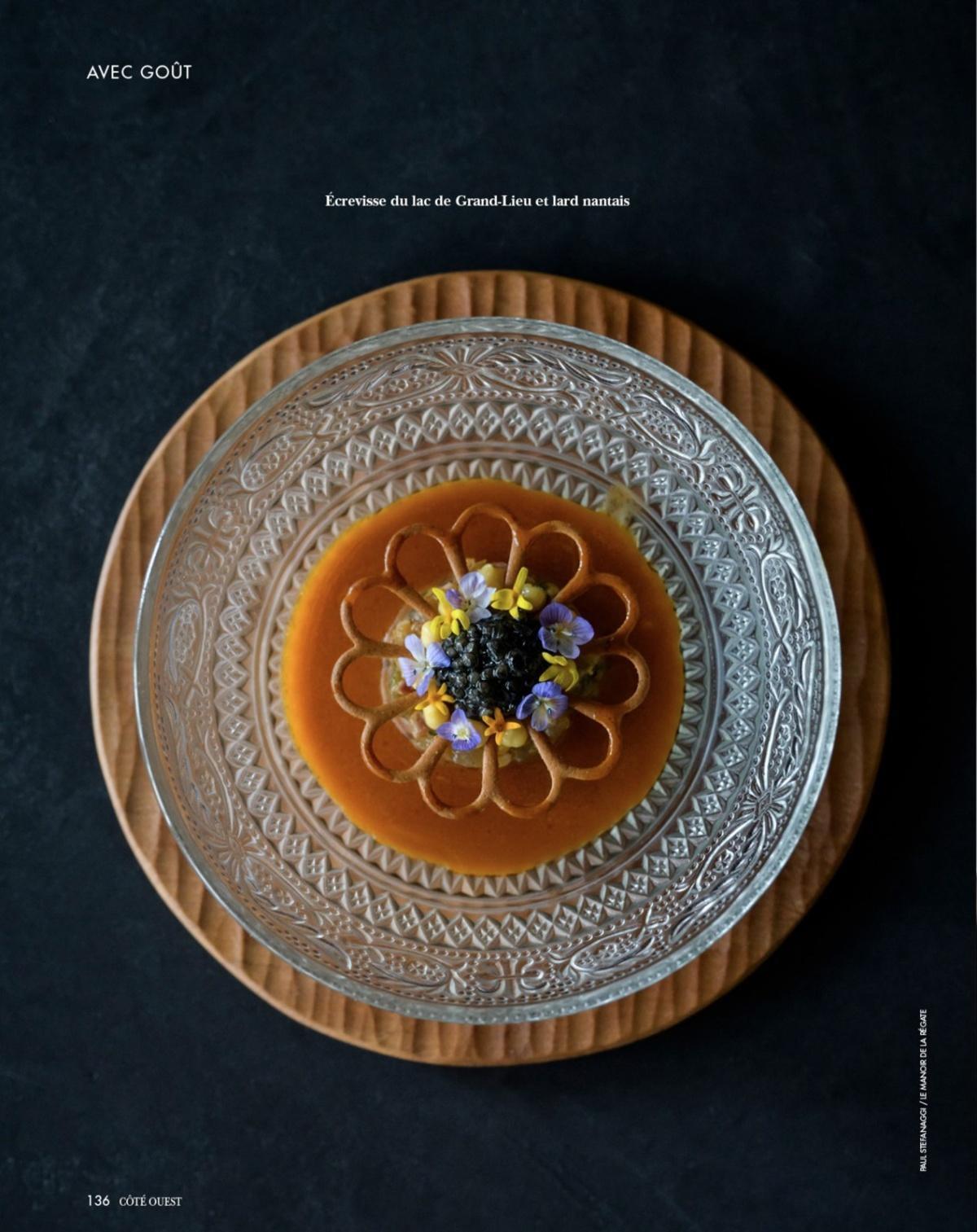 Le Manoir de la Régate, mosaïque de saveurs au bord de l'Erdre (et trois recettes)