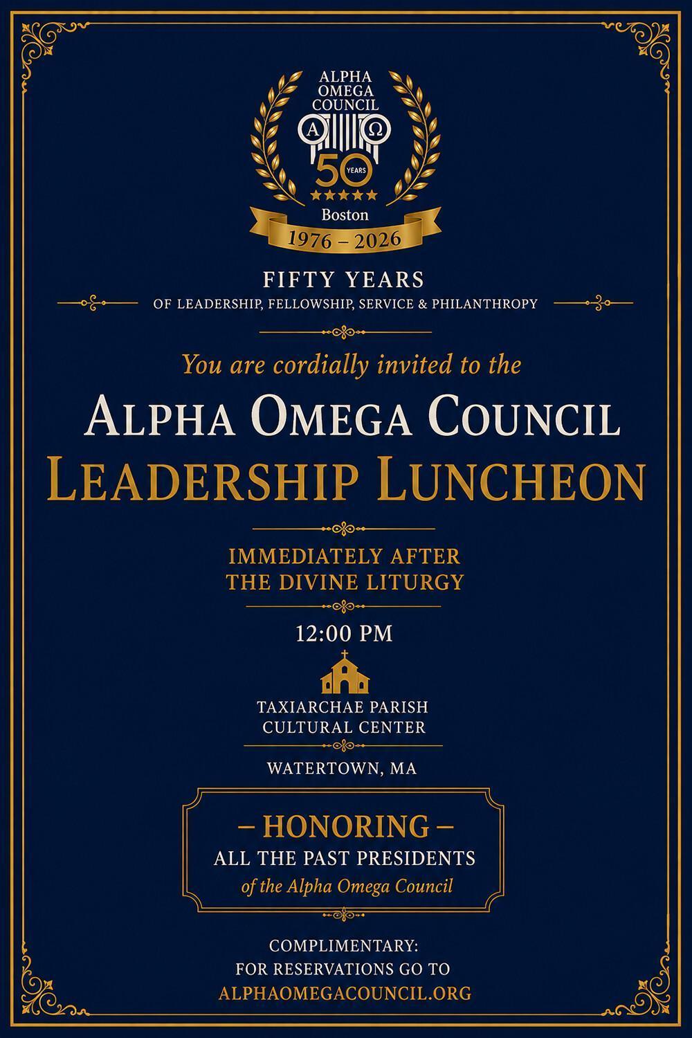 Leadership Luncheon Leadership Luncheon