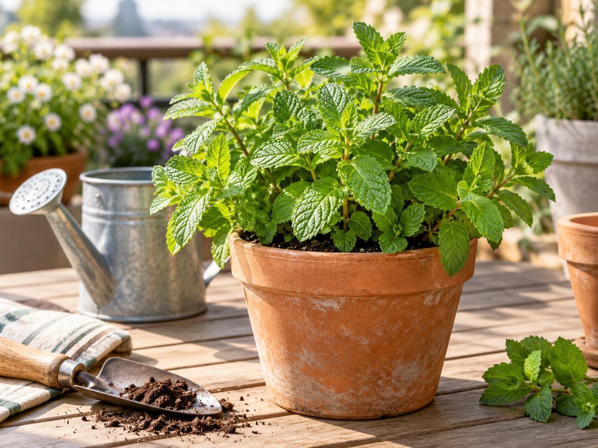 How to Grow Fresh Mint in a Pot How to Grow Fresh Mint in a Pot