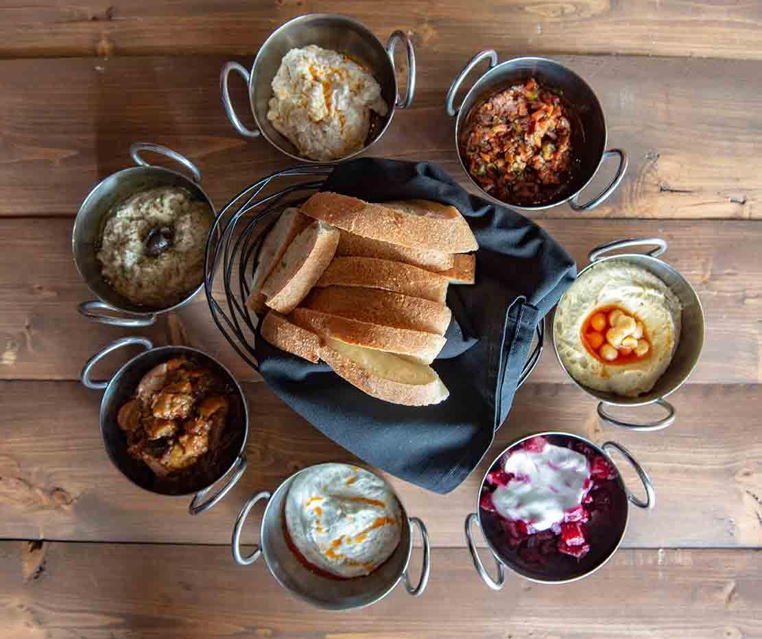 Sultans Party Menu $55 per guest