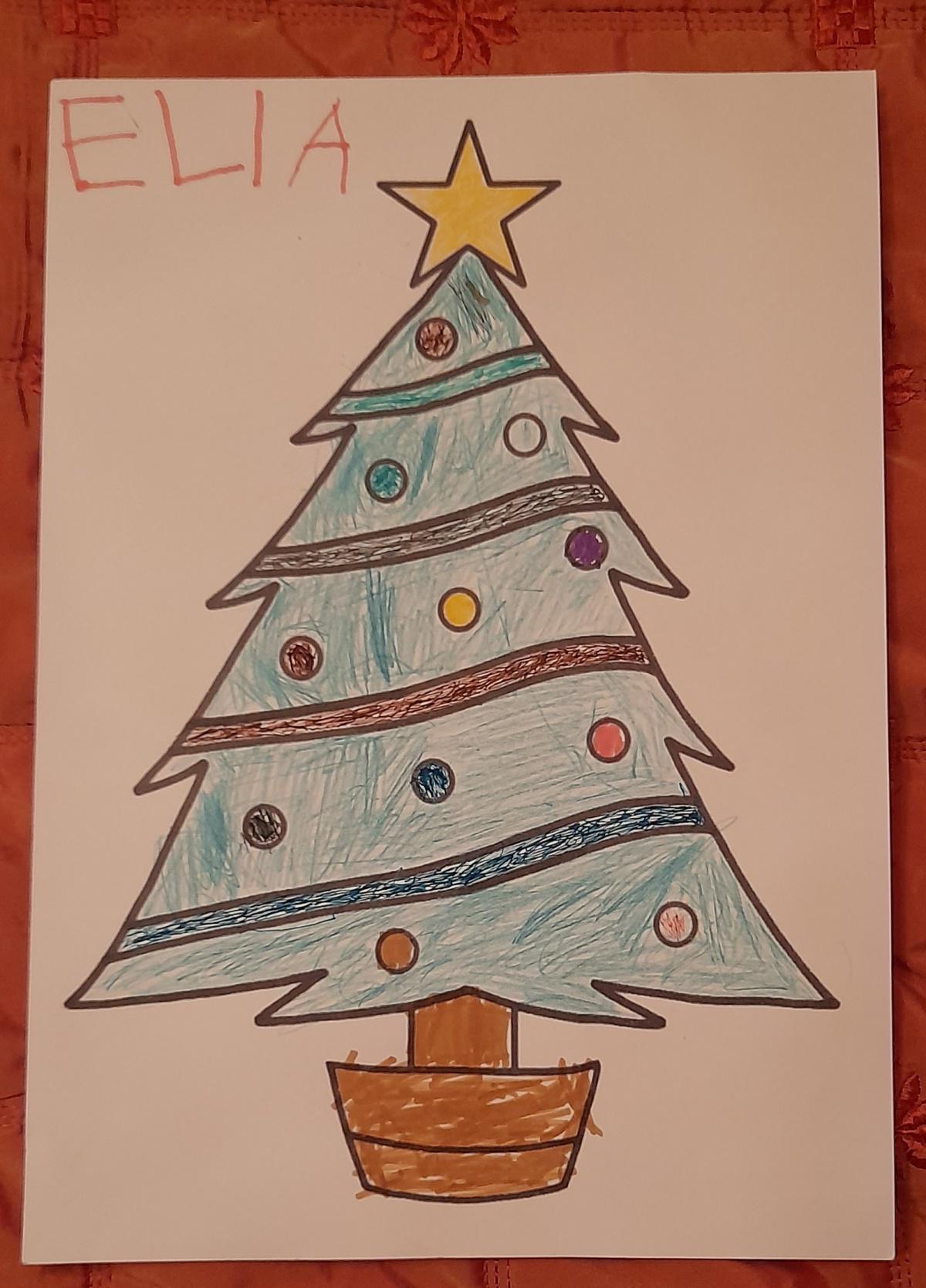 Albero di natale (colorato)