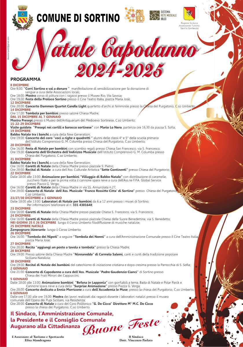 Animazione per bambini “Villaggio di Babbo Natale” (inizio ore 10.00)