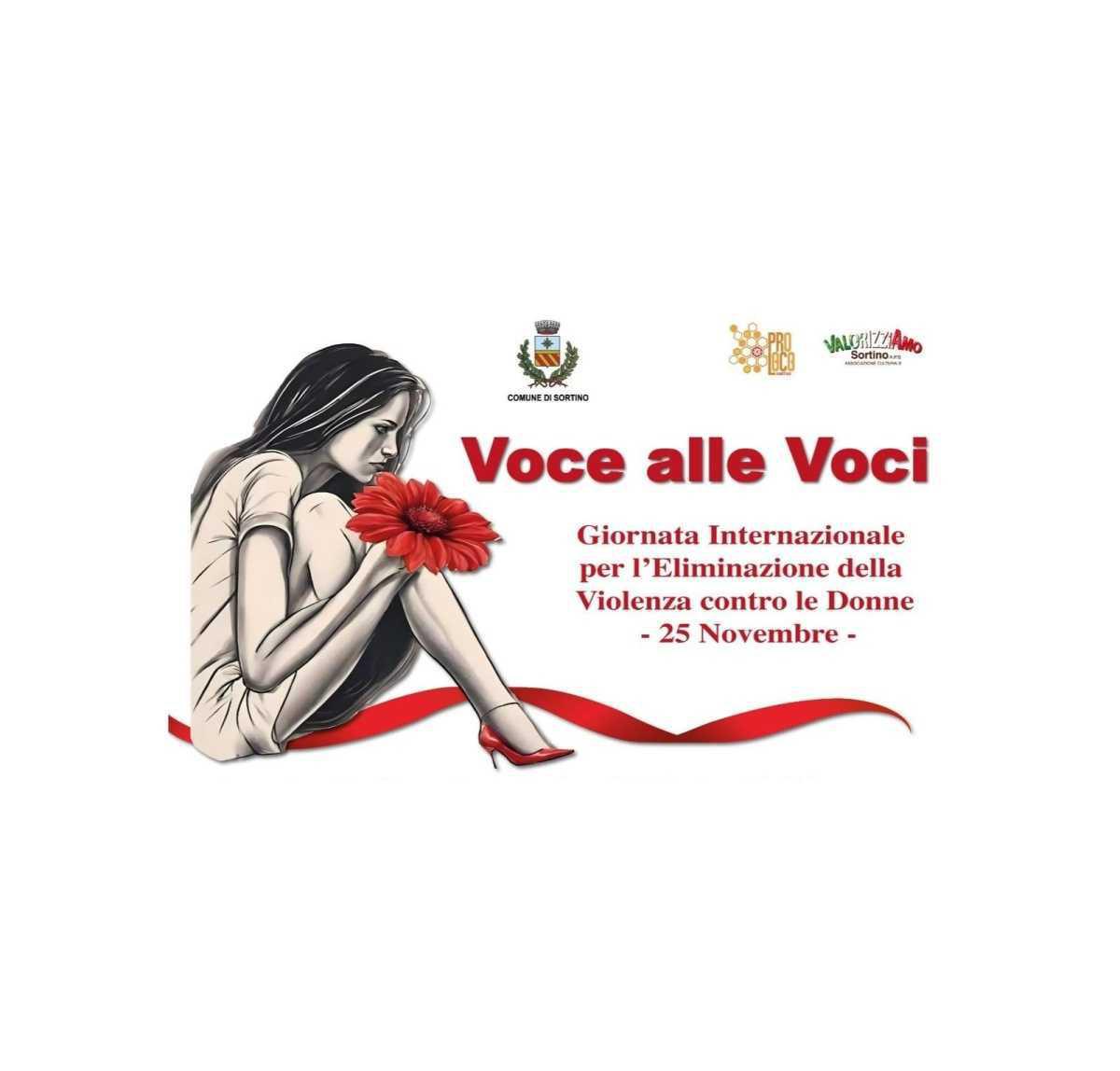 Voce alle Voci - Giornata Internazionale per l'Eliminazione della Violenza contro le Donne (inizio ore 17:30)