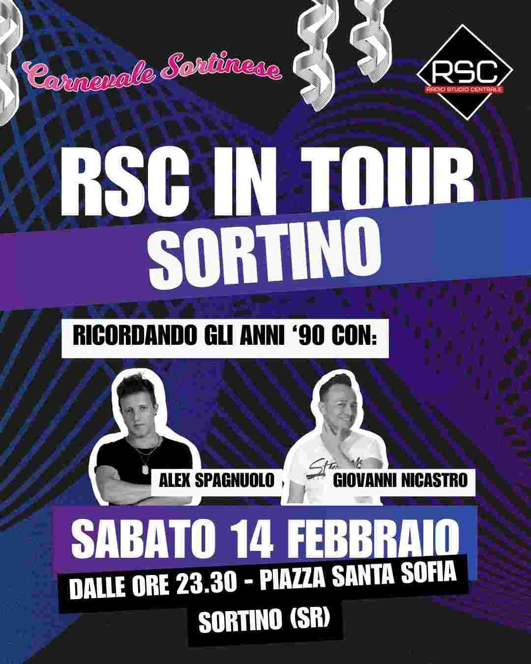 RSC in Tour - Ricordando gli anni '90 (Inizio ore 23:30)