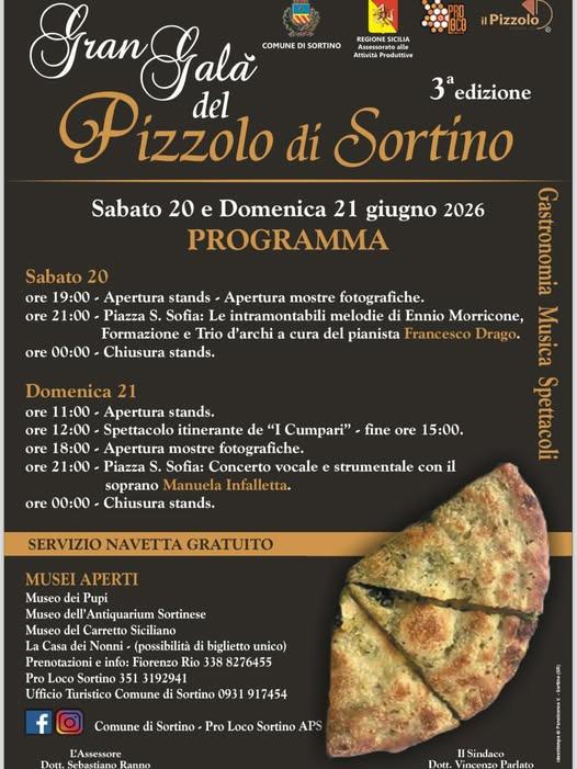 Apertura stands, Apertura mostre fotografiche - Gran Galà del Pizzolo di Sortino 3^ edizione (dalle ore 19:00) Apertura stands, Apertura mostre fotografiche - Gran Galà del Pizzolo di Sortino 3^ edizione (dalle ore 19:00)