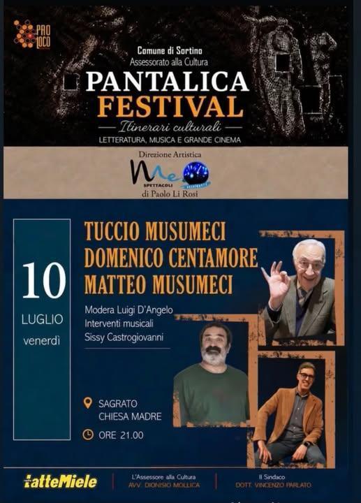 Pantalica Festival - Domenico Centamore & Tuccio Musumeci (Inizio ore 21.00)