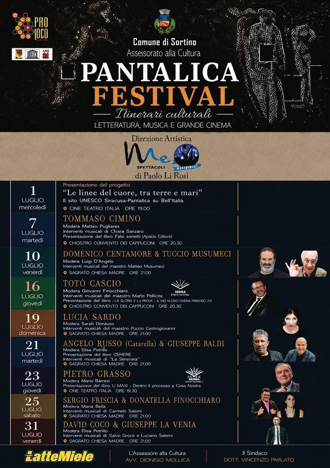 Pantalica Festival - Pietro Grasso (Inizio ore 19.30)