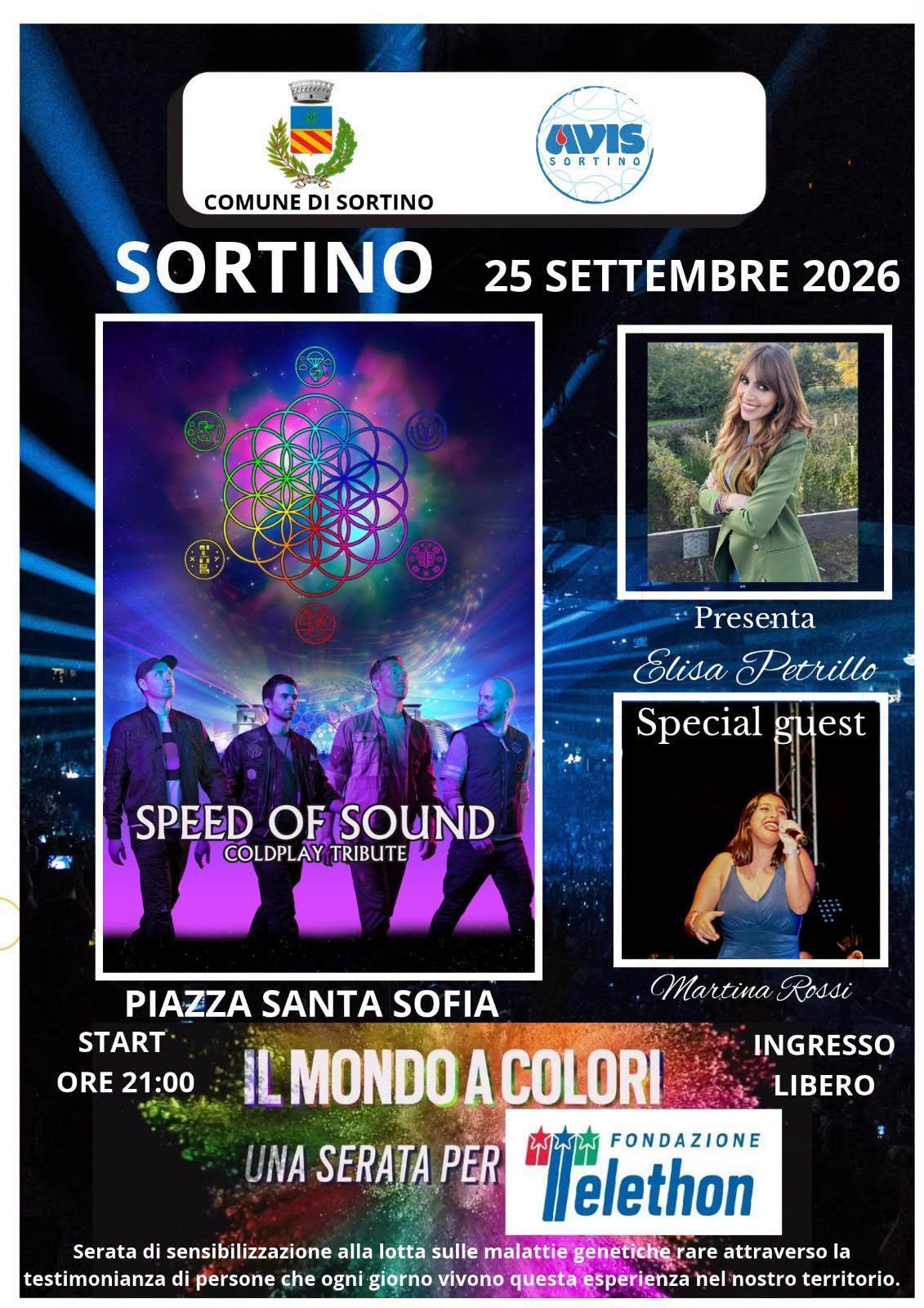 44ª Sagra del Miele - "Il Mondo a Colori" una serata per Telethon (Inizio ore 21.00) 44ª Sagra del Miele - "Il Mondo a Colori" una serata per Telethon (Inizio ore 21.00)