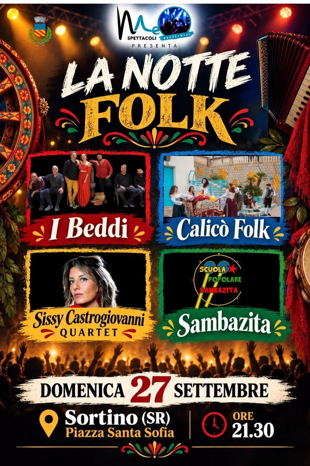 44ª Sagra del Miele "La Notte Folk" (Inizio ore 21.30)