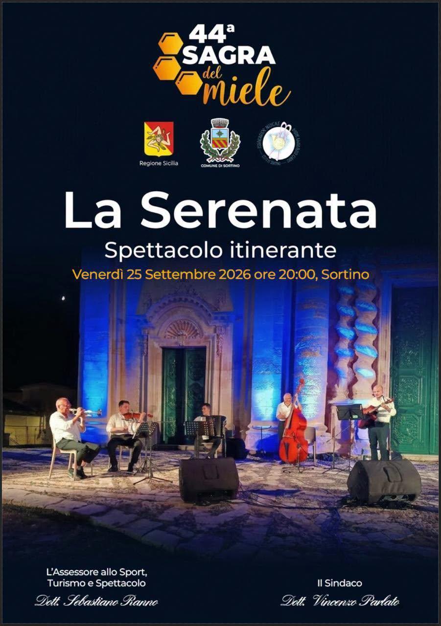 44ª Sagra del Miele - La Serenata - Spettacolo itinerante (inizio ore 20:00)