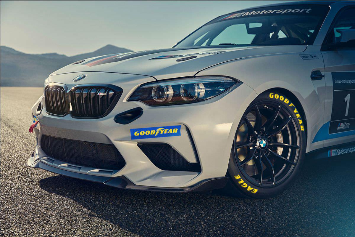 Goodyear ha sido elegido como neumático oficial en la temporada inaugural de la copa BMW M2