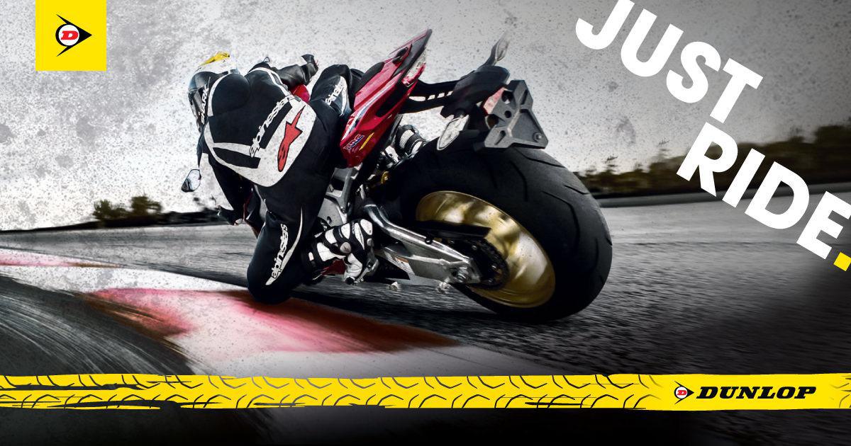 Just Ride: la nueva actitud de marca para Dunlop moto en Europa