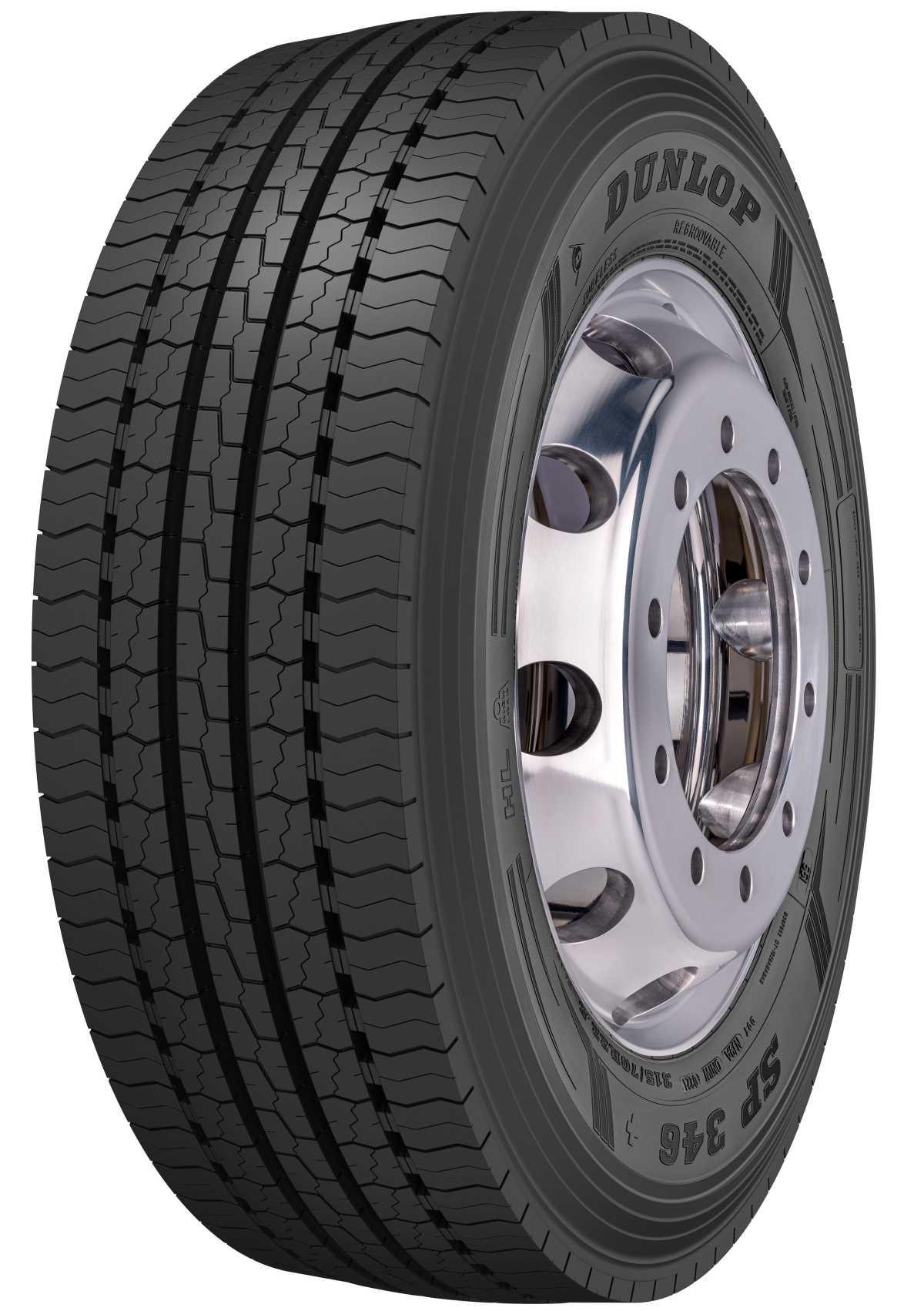 Dunlop lanza el neumático para eje de dirección SP346+ para las operaciones comerciales más versátiles