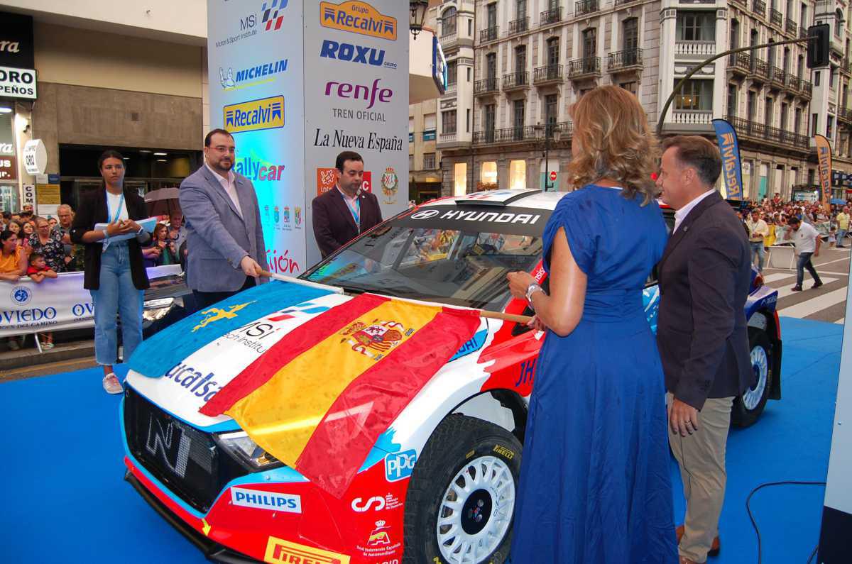 En marcha el 60 Rally Blendio Princesa de Asturias Ciudad de Oviedo