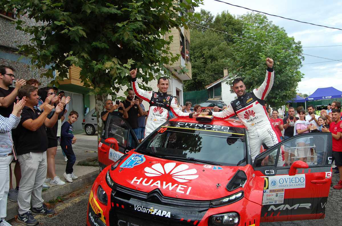 "Cohete" Suárez gana el Princesa y se afianza líder del Nacional de Rallyes