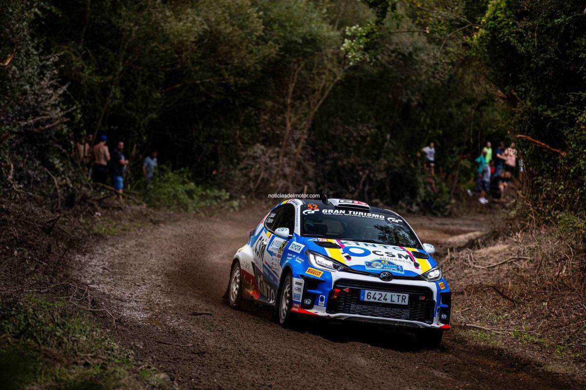 TOYOTA GAZOO Racing Iberian Cup 2023: Sergi Francolí suma su segunda victoria en un difícil Rally Princesa de Asturias