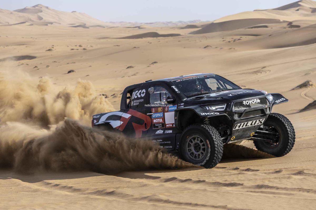 TOYOTA GAZOO Racing listo para afrontar el Dakar 2024 en Arabia Saudí