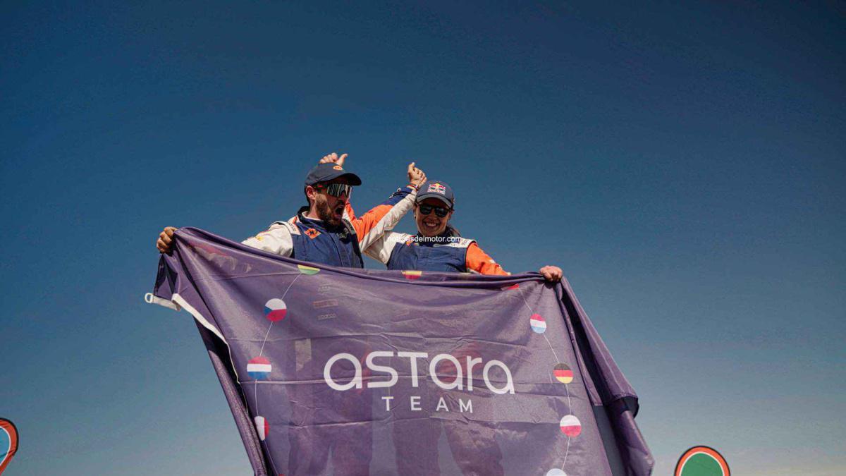 ESPECTACULAR TOP 15 FINAL DE LAIA SANZ Y MAURIZIO GERINI EN EL RALLY DAKAR 2024