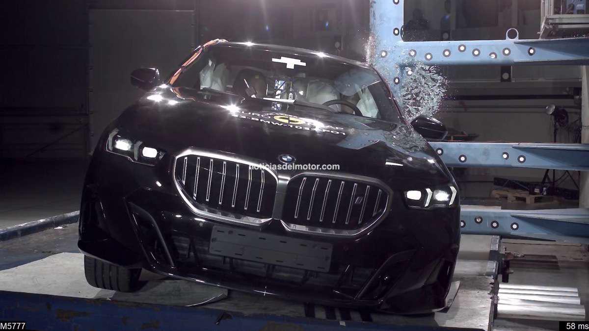  Máxima puntuación internacional para la seguridad del nuevo BMW Serie 5