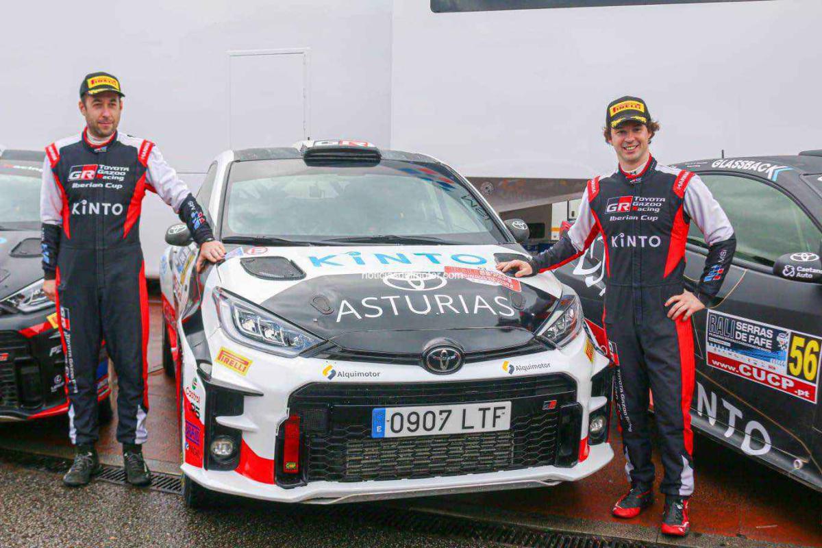 TOYOTA GAZOO Racing Iberian Cup 2024: Bruno Bulacia gana el Rallye Serras de Fafe